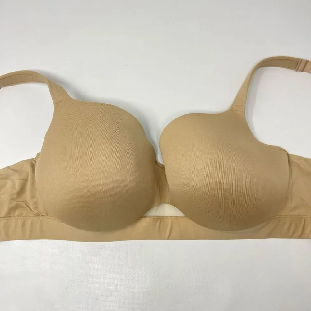 Cacique Lane Bryant Lightly Lined Balconette Bra Comfort Bliss No Wire Size 46B